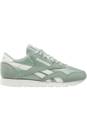 Reebok Sko, Dame, Grøn, 36 1/2 EU, Nylon, Klassisk Nylon