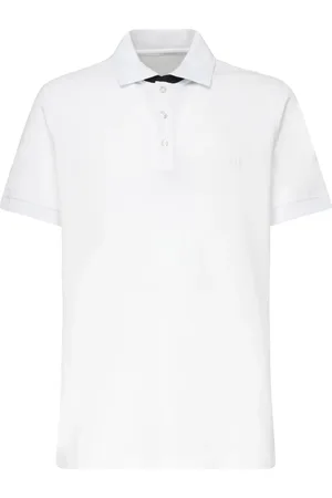 FAY Top, Herre, Hvid, 2XL, Bomuld, Hvide T-shirts og Polos med Logo