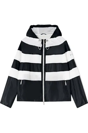 add Jakke, Dame, Sort, 2XS, Nylon, Nylontaf Stribet Vindjakke