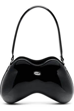 Diesel Taske, Dame, Sort, ONE SIZE, Sort Crossbody Taske med Lys Håndtag
