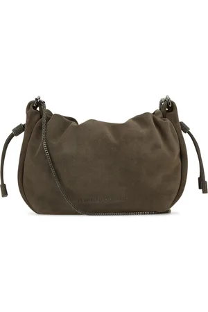 Brunello Cucinelli Taske, Dame, Brun, ONE SIZE, Uld, Stilfulde Håndtasker til hverdagsbrug