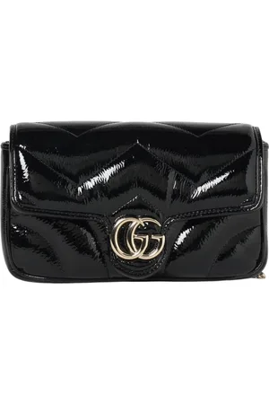 Gucci Taske, Dame, Sort, ONE SIZE, Uld, Sort Matelassé Mini Clutch