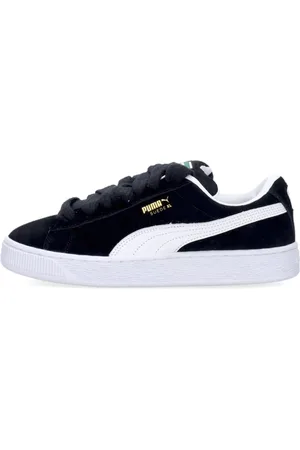 PUMA Sko, Herre, Sort, 42 EU, Suede, Suede XL Sort/Hvid Sneakers