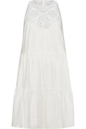Co`Couture Kjole, Dame, Hvid, S, Elegant Blonde Kjole Off