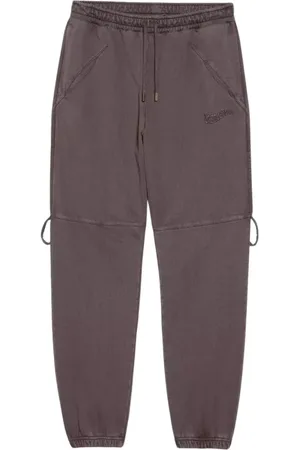 Jacquemus Bukser, Herre, Brun, XL, Bomuld, Brun Jogger Sweatpants med Elastisk Talje