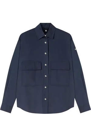 add Jakke, Dame, Blå, XS, Bomuld, Skjorte Jakke OG Indervest