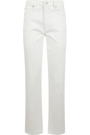 Frame Bukser, Dame, , W26, Bomuld, Højtaljede straight leg jeans