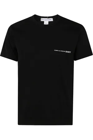 Comme des Garçons Top, Herre, Sort, L, Strik T-shirt til mænd
