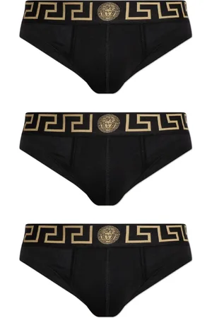 VERSACE Undertøj, Herre, Sort, L, Bomuld, Tre-pakke underbukser