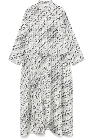 Tory Burch Kjole, Dame, Flerfarvet, S, Elegant Silkekjole