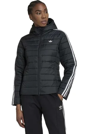 adidas Jakke, Dame, Sort, XS, Uld, Premium Slim Hooded Jacket