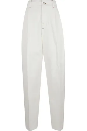Jacquemus Bukser, Dame, Hvid, W28, Denim, Denim Straight Bukser