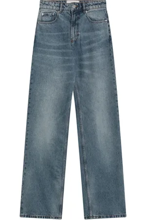 Ami Bukser, Dame, Blå, W27, Denim, Almindelig pasform denim jeans