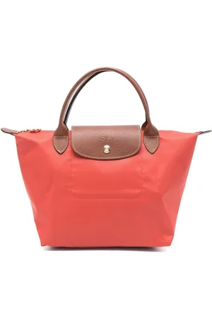 Longchamp Taske, Dame, Rød, ONE SIZE, Læder, Coral Tote Bag