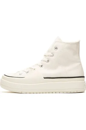 Converse Sko, Dame, Hvid, 37 1/2 EU, Uld, Stilfulde Construct Sneakers
