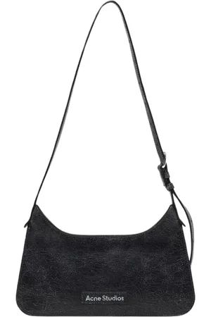 Acne Studios Taske, Dame, Sort, ONE SIZE, Uld, Stilfuld læderclutch taske