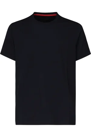 FAY Top, Herre, Sort, L, Bomuld, Sorte T-shirts og Polos med Logo