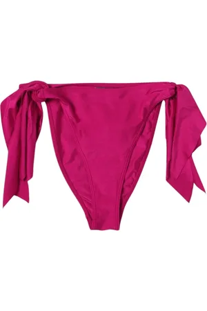 Andrea Iyamah Badetøj, Dame, Lyserød, S, Nylon, Fuchsia Bikiniunderdele med Sidelukning