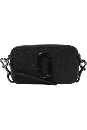 Marc Jacobs Taske, Dame, Sort, ONE SIZE, Læder, Glitter Crossbody Taske