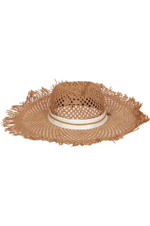 Catarzi Tilbehør, Dame, Brun, 58 CM, Uld, Stilfulde Hat Tilbehør