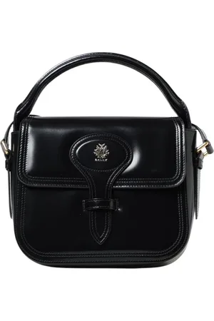 Bally Taske, Dame, Sort, ONE SIZE, Uld, Sort læder skuldertaske