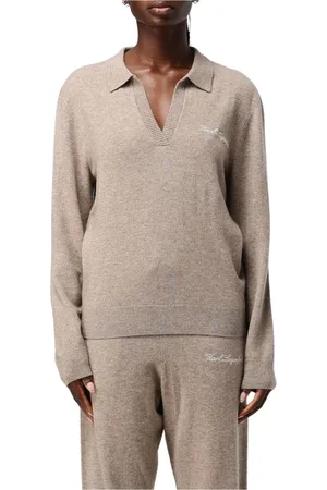 Karl Lagerfeld Strik, Dame, , L, Kashmir Polo Sweater