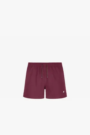 K-Way Shorts, Herre, Rød, 2XL, Uld, Badetøj Hazel Stil