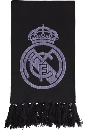 adidas Tilbehør, unisex, Sort, ONE SIZE, Uld, Real Madrid Halstørklæde
