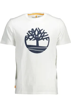 Timberland Top, Herre, Hvid, M, Bomuld, Trykt T-Shirt