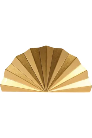 Cult Gaia Taske, Dame, Gul, ONE SIZE, Uld, Metal Håndtaske Skuldertaske Guld
