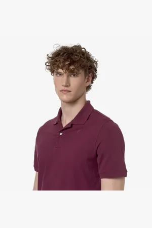 K-Way Top, Herre, Rød, M, Bomuld, Pique Polo Shirt