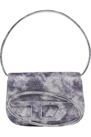 Diesel Taske, Dame, Blå, ONE SIZE, Denim, Denim Clutch Top Håndtaske