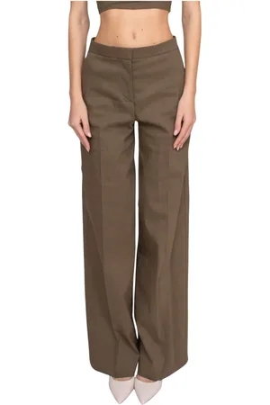 Pinko Bukser, Dame, Grøn, S, Olive Military Damebukser