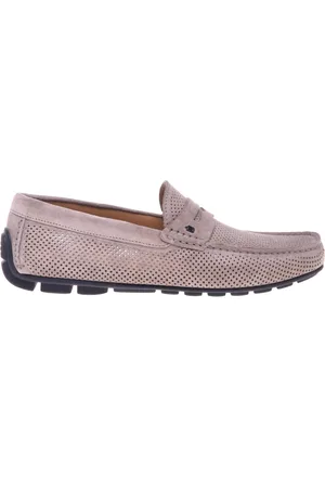 BALDININI Sko, Herre, , 45 EU, Uld, perforated leather loafer