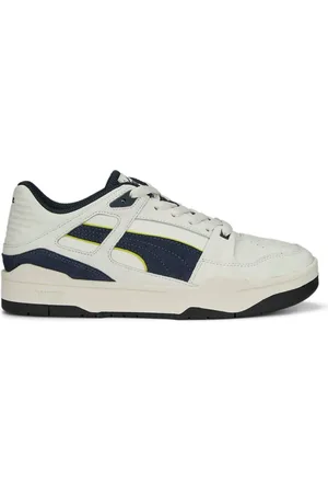 PUMA Sko, Herre, Flerfarvet, 44 EU, Uld, Varm Hvid Slipstream Sko