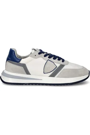 Philippe model Sko, Herre, Flerfarvet, 42 EU, Læder, Moderne sneaker med ruskind og læderdetaljer