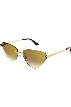Cartier Tilbehør, unisex, Gul, ONE SIZE, Uld, Stilfulde solbriller til smart look