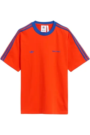 adidas Top, Herre, , XS, Bomuld, Kortærmet T-shirt i Borang/Royblu