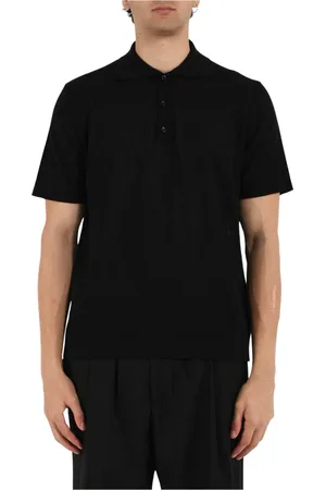 COSTUMEIN Top, Herre, Sort, XL, Linned, Linned Polo Skjorte med Knappet Krave