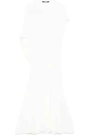 Jacquemus Kjole, Dame, Hvid, M, Hvid Sommerkjole