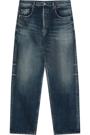 Saint Laurent Jeans, Herre, Blå, W30, Blå Jeans med Klassiske Lommer