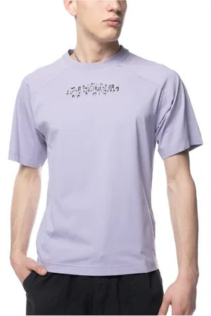 A.A. Spectrum Top, Herre, Lilla, XS, Bomuld, Livid Lavender Radial T-Shirt