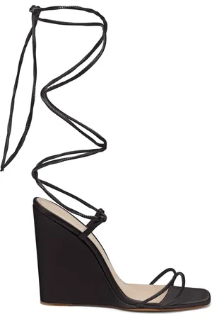 MVP Wardrobe Sko, Dame, Sort, 36 EU, Satin, LA Croisette Wedge