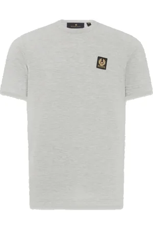 Belstaff Top, Herre, Grå, M, Bomuld, Phoenix Patch Tee