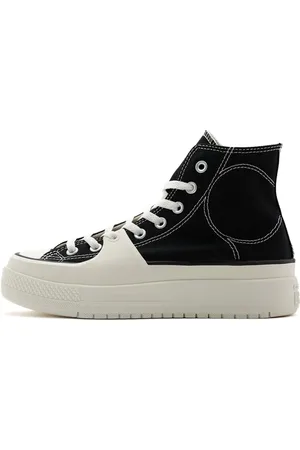 Converse Sko, Dame, Sort, 38 EU, Uld, Stilfulde Construct Sneakers