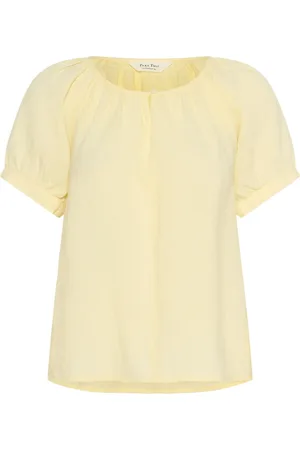 Part Two Bluser & Skjorter, Dame, , XS, Linned, Feminin Linnedbluse Double Cream