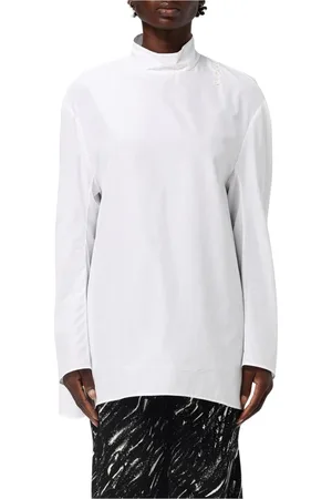 Marni Bluser & Skjorter, Dame, Hvid, XS, Bomuld, Hvid Poplin Skjorte Afslappet Pasform