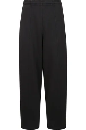 Maison Margiela Bukser, Herre, Sort, XL, Bomuld, Bomuldssportsbukser med elastisk talje