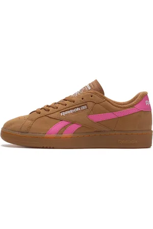 Reebok Sko, Herre, Brun, 40 1/2 EU, Uld, Club C Grounds Sneakers