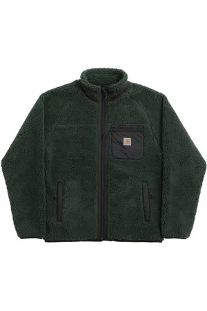 Carhartt Sport, Herre, Grøn, S, Uld, Grøn Sweater med Mesh Foring